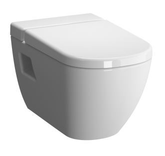 D-Light Rim-Ex 570 mm Wall Hung Water Closet with Bidet Function and Vitra Fresh Liquid Cleaner Tank White -5911B003H7203
