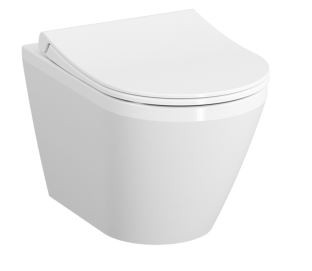 Integra Rim-Ex 540 mm Wall Hung Water Closet with Bidet Function (Bowl Only) White - 7041B003H0090