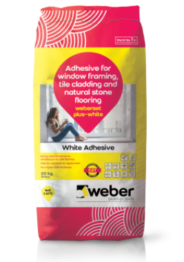 Weberset Plus-White - 20 Kg