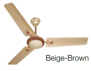 Fusion 900 mm Sweep Ceiling Fan Beige Brown