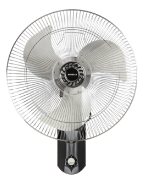 V3 450 mm Sweep Wall Fan Silver Black