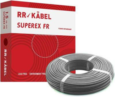 1.5 Sq mm FR PVC Insulated Singlecore Electric Cables 90 Mtr Black