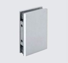 90° Wall to Glass Fix Clamp - Stainless Steel (Polished)