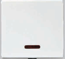 20 A 2 Module One Way Switch with LED Indicator White 289263