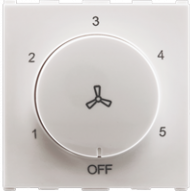 100 W Step Fan Regulator For High Speed Fans White 66504