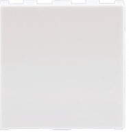 2 Module Blank Plate White 66644