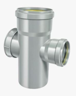75 mm X 40 mm PVC SWR Solfit Equal Reducer Door Tee 2266805