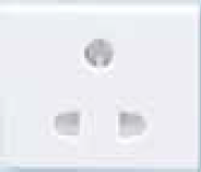 6 A 3 Module Universal Socket with Shutter White OC31W06