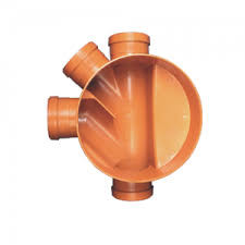 110 x 110 x 110 mm Underground Drainage Left Hand 45 Degree and Left Hand 90 Degree Junction with 315 mm Chamber Base NP3UCBHL315G