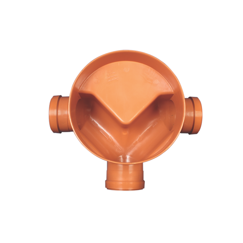 110 x 110 mm Underground Drainage Two 90 Degree Inlet Junction with 315 mm Chamber Base NP3UCBTI315G