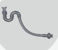 Outlet Connection Pipe for Single Bowl Sink without Overflow B4811503