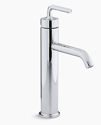 Purist Single Control Tall Basin Faucet Polished Chrome K-14404IN-4AND-CP