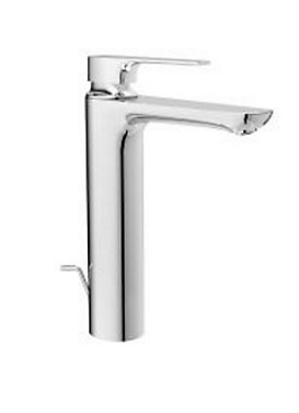 Aleo+ Tall Basin Faucet with Drain Polished Chrome K-72337IN-4-CP