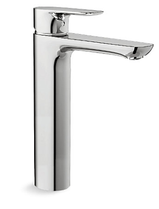 Aleo Tall Basin Faucet with Drain Polished Chrome K-72298IN-4-CP