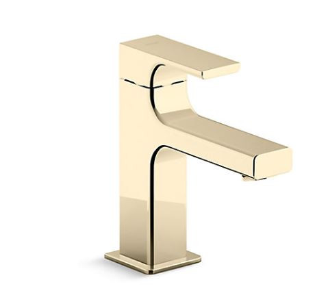 Strayt Pillar Tap French Gold K-37333IN-4-AF