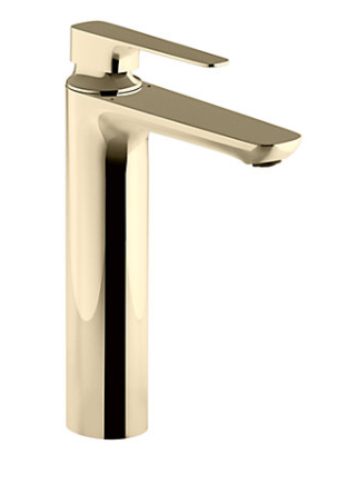 Aleo+ Tall Basin Faucet without Drain French Gold K-72337IN-4ND-AF