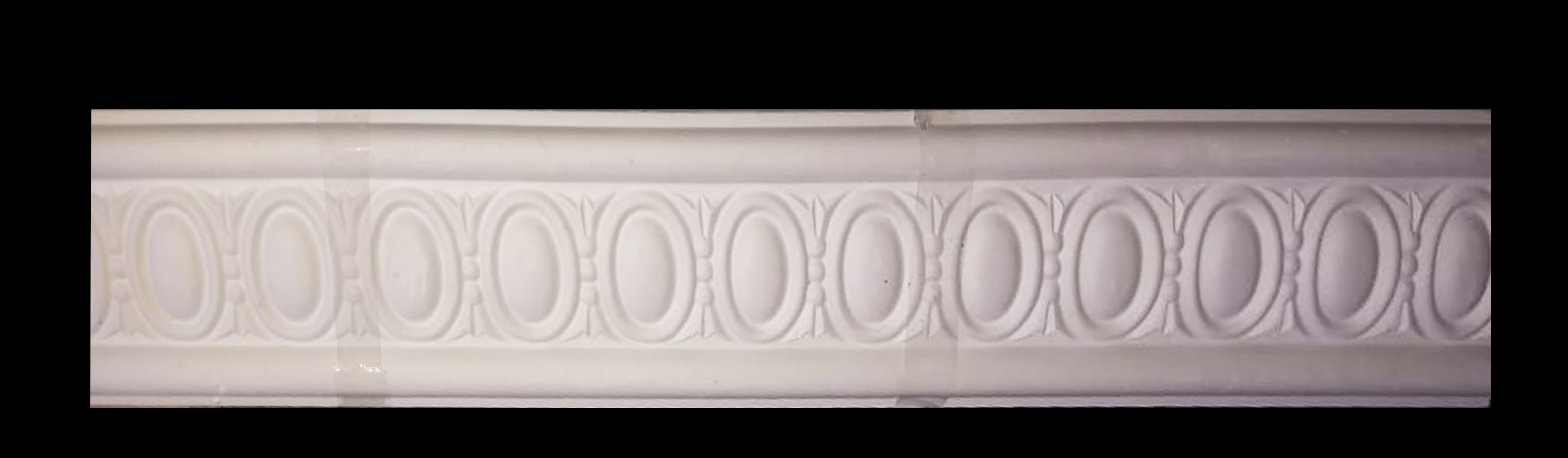 2010 mm X 85 mm X 15 mm Circular Style Gypsum Beading White - Matt Finish