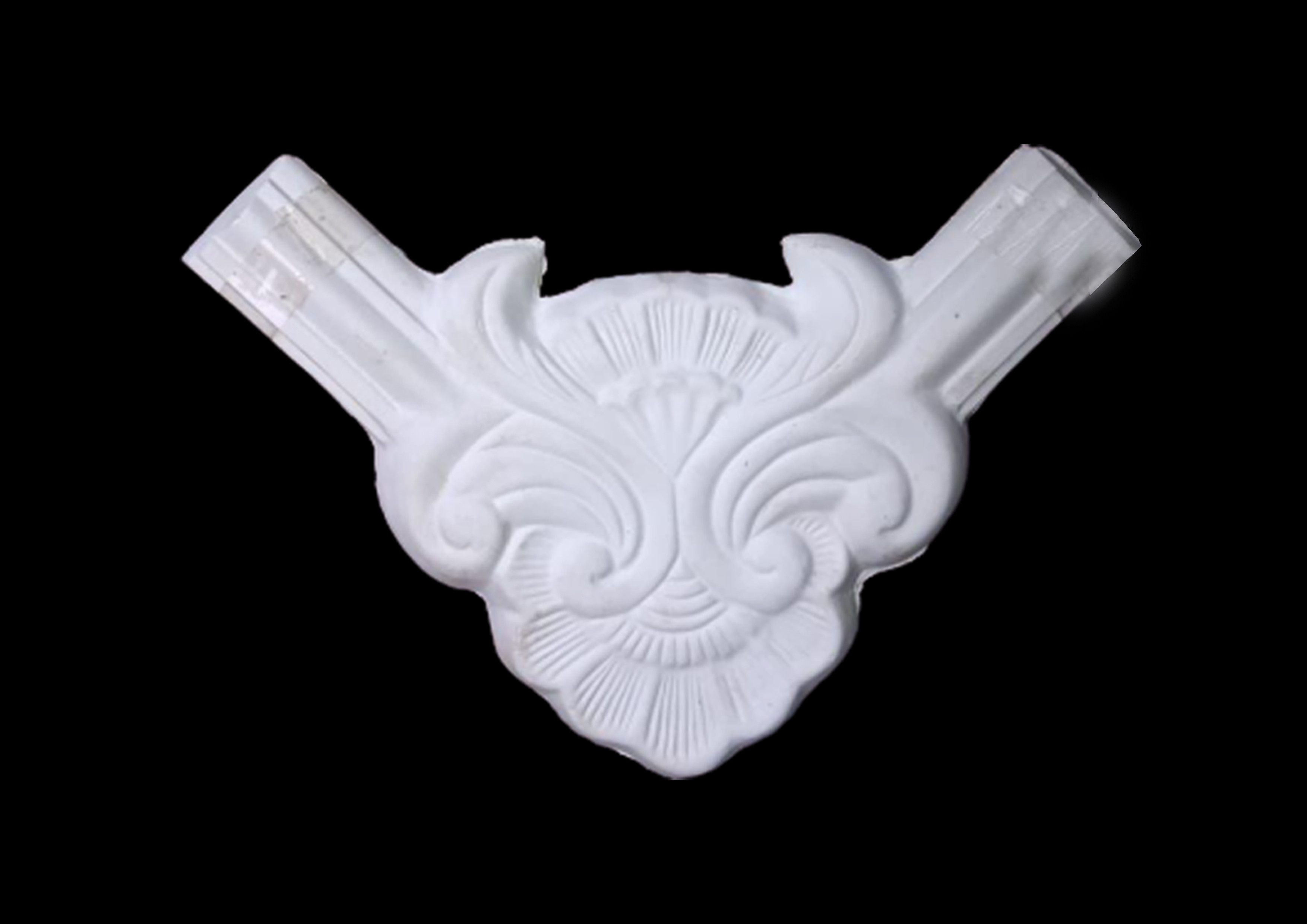 1508 mm X 37 mm X 20 mm Crown Style Gypsum Beading White - Matt Finish