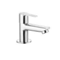 Montana Pillar Cock Long Neck With Foam Flow Chrome-FMT002