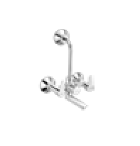 Montana Bath Mixer with Provision for Over Head Shower With Wall Flange Chrome-FMT042