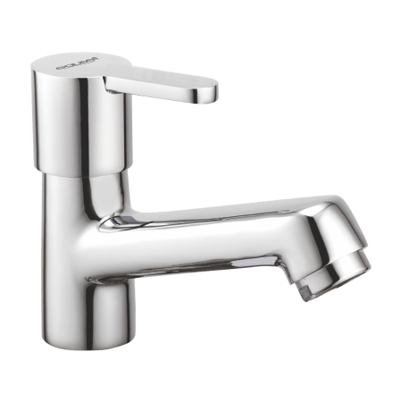 Rio Pillar Cock Long Neck with Foam Flow Chrome-FRI002