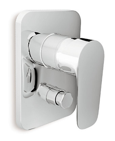 Aleo Exposed Bath and Shower Trim Polished Chrome - (K-72290IN-4FP-CP)