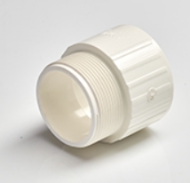 15 mm ASTM UPVC Male Threaded Adapter SCH 40 M052401301