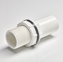 40 mm ASTM UPVC long Tank Adapter (THD X SPG) SCH 40 F052806505