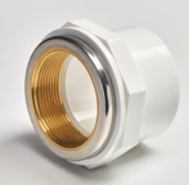 15 mm ASTM UPVC Female Brass Threaded Reducing Adapter SCH 80 M052801701