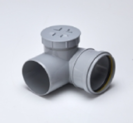 90 mm PVC SWR Selfit 87.5 Degree Bend with Right Hand Side Door M252001508