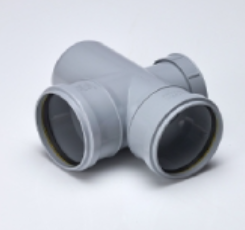 90 mm PVC SWR Selfit Single Tee with Door M252000208