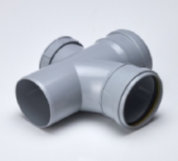 110 mm PVC SWR Selfit Swept Tee with Door M252001009