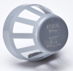 160 mm PVC SWR Selfit Vent Cowl M212002712