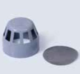 63 mm PVC SWR Selfit Vent Cowl with SS Jali M212009906