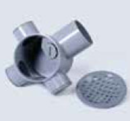 75 X 63 mm PVC SWR Selfit Multi Floor Trap with Jali M252003236