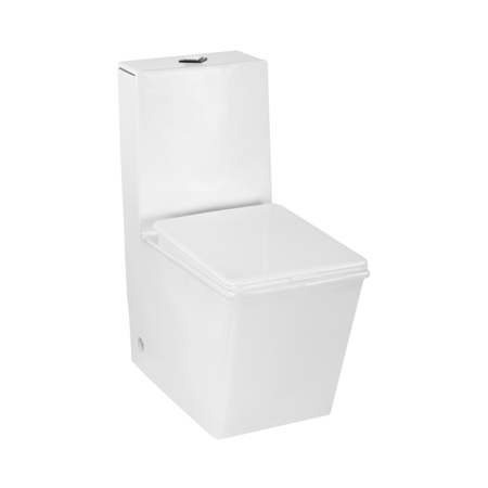 Brenta 680 X 360 X 780 mm S Trap (300 mm) One Piece Water Closet with Cistern White-WBR1101SW