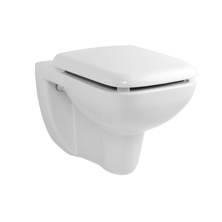 Ashley 495 X 355 X 365 mm Wall Hung Water Closet with Seat Cover White- WAL1401SW