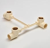 20 mm X 15 mm C-PVC Hot Side - Cold Down Adaptor (3 in 1 Wall Mixer Adaptor) M512511014