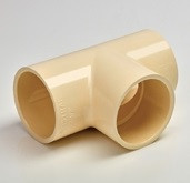 80 mm X 50 mm C-PVC Reducer Tee-SOC SCH 80 M512800240