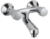 Wall Mixer Non-Telephonic Shower Arrangement Full Turn Chrome Finish - CON-CHR-219KN