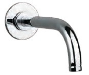 Basin Spout 9” with Wall Flange Chrome Finish - SPJ-CHR-5447