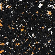 15 mmThick 3040 mm X 1250 mm Nero Portoro Quartz Flooring Slab - Dark