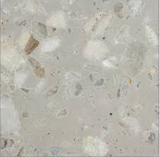 18 mmThick 3040 mm X 1250 mm Trendy Grey Quartz Flooring Slab - Grey