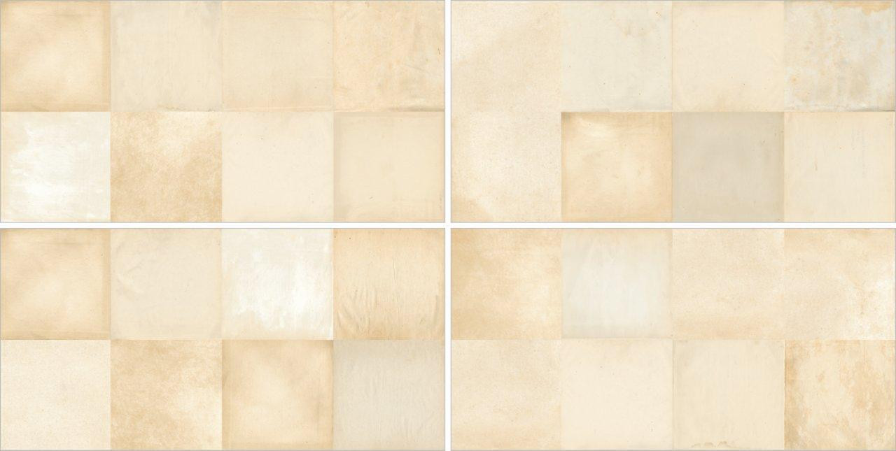 300 x 600 mm Glitter Mosaico Beige Digital Glazed Vitrified Wall Tile - Matt Finish