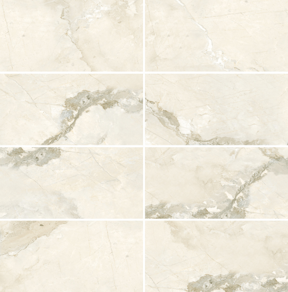 300 x 600 mm Silk Albastro Beige Digital Glazed Vitrified Wall Tile - Matt Finish