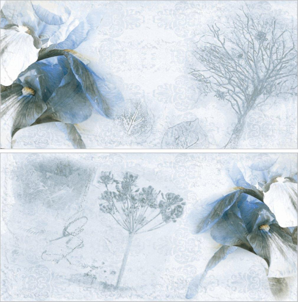 300 x 600 mm Decor Silk Stone Bianco Digital Glazed Vitrified Wall Tile - Matt Finish