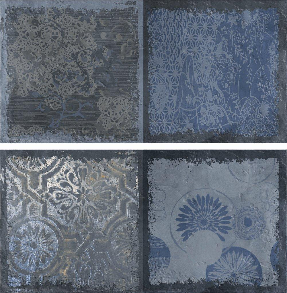 300 x 600 mm Decor Pietra Azzuro Digital Glazed Vitrified Wall Tile - Matt Finish