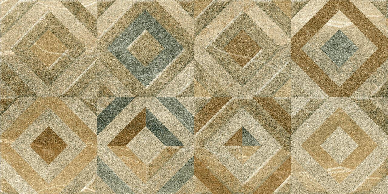 300 x 600 mm Decor Roccia Bruno Digital Glazed Vitrified Wall Tile - Matt Finish