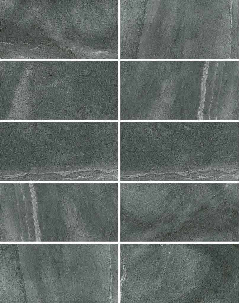 300 x 600 mm Storm Nero Digital Glazed Vitrified Wall Tile - Matt Finish