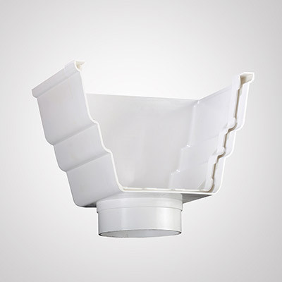 320 mm Aqua Star Excel uPVC Stop End Drop Ivory